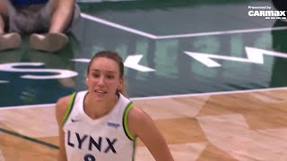 Last two minutes of Minnesota Lynx vs Seattle Storm