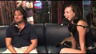 Milla Jovovich and Steve Zahn Meet Andrew Dice Clay on Opie and Anthony
