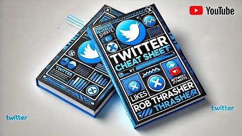 Twitter Cheat Sheet by Rob Thrasher - Unlocking Social Media Success. A Quick Twitter Guide.