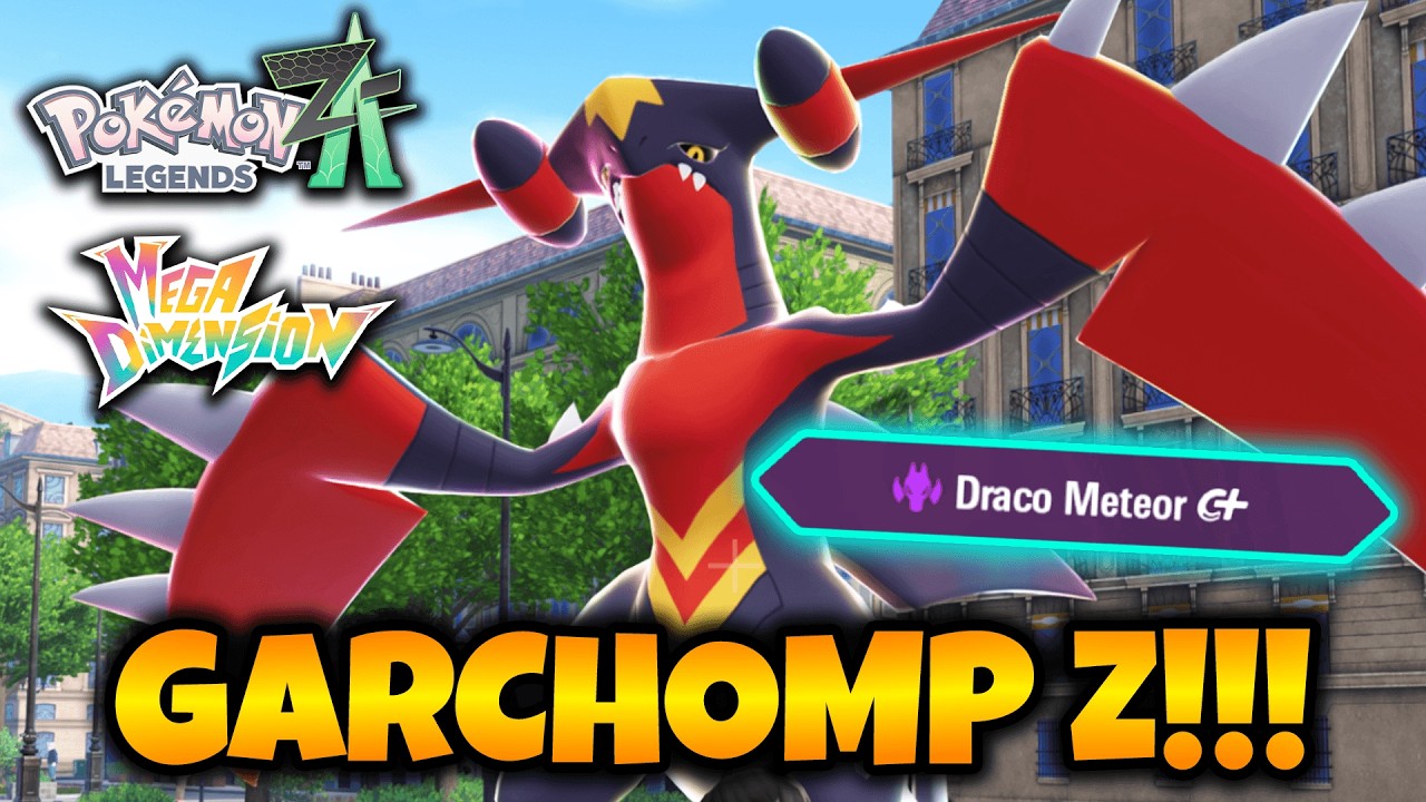 Новый Мега Гарчомп Z сходит с ума в рейтинговых битвах Pokémon Legends Z-A.