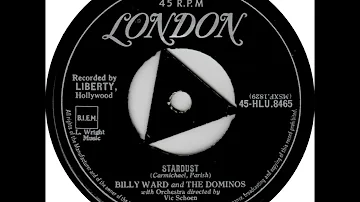 UK New Entry 1957 (126) Billy Ward & The Dominos - Stardust