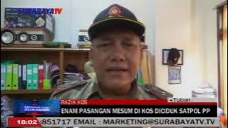 ENAM PASANGAN MESUM DI KOS DI CIDUK SATPOL PP