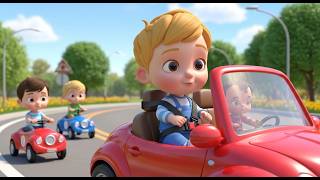 Wroom Wroom Car Joy 🚗✨ | Car Song for Kids | Vehicle Learning Video for Toddlers &amp; Preschool