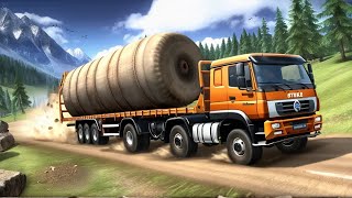 🔴Improve euro truck driving skills to transport cargo good [3D Part 2] City Truck Cargo Simulator 3d screenshot 1