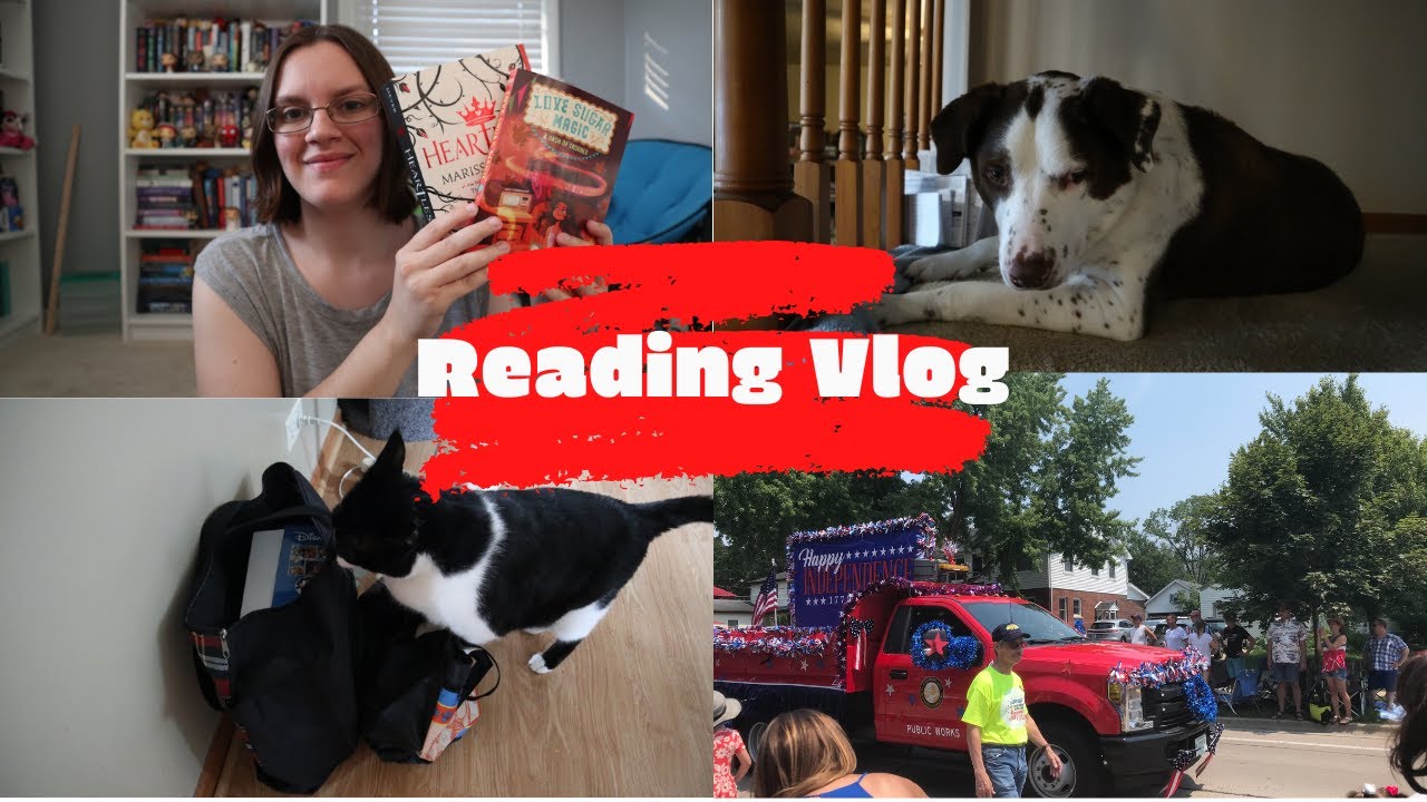 Reading Vlog: Summertime Reads Readathon Week 1 and Finishing a Current Read