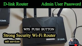 WPS push button || dlink router admin user password || Security D-link Router | Router settings ok?