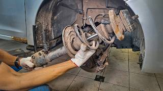 How to Replace Front Shock/Strut and Spring - Sandero 2, Logan 2 (Dacia, Renault)