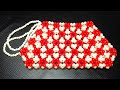 How to make beaded purse/পুতির নতুন ডিজাইন ব্যাগ/পুতির ব্যাগ/Craft creations by lima