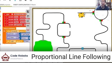 EV3 Proportional Line Follower Open Roberta Labs