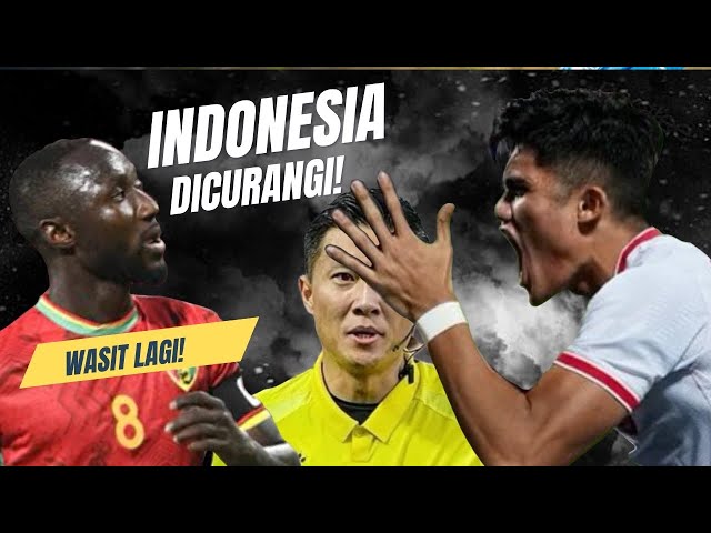 INDONESIA DICURANGI WASIT LAGI - Indonesia vs Guinea #dubbing #dubbingbola class=