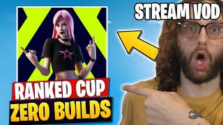 UNREAL RANKED CUP ZERO BUILDS