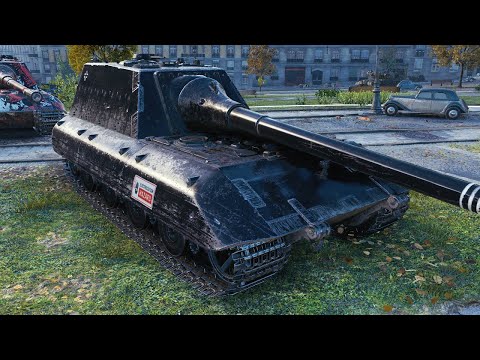 Видео: Jagdpanzer E 100 - ТЕМНЫЙ РЫЦАРЬ - World of Tanks