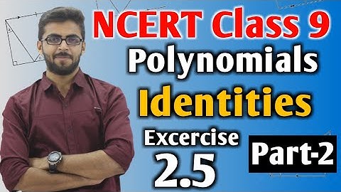 Class 9 Maths Polynomials Exercise 2.5 (2) | Class 9 Maths Polynomials | Well Academy PLUS