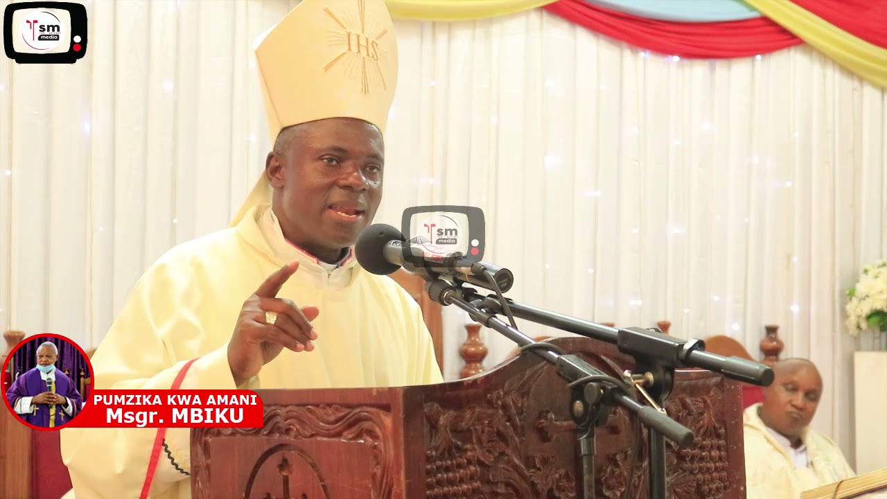 HOMILIA YA MISA YA KUMUAGA HAYATI Msgr DEOGRATIUS MBIKU | PAROKIA YA CHUO KIKUU