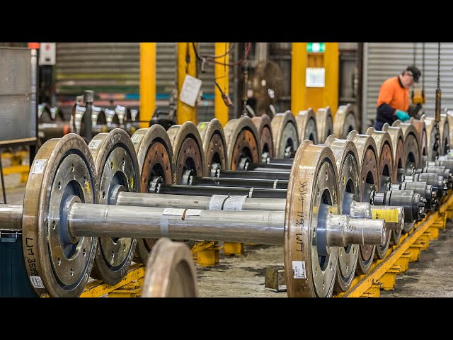 Perfect Railway Wheel Production Process and Other Amazing Manufacturing Methods. Don't Miss! class=