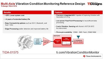 Vibration Condition Monitoring with SimpleLink MSP432P4 precision ADC MCU