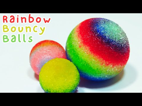How to Draw RAINBOW BOUNCY BALLS | DIY and Art for Kids | HooplaKidz How To