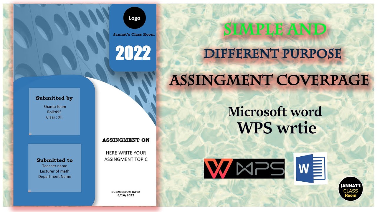 how to make assignment on wps office