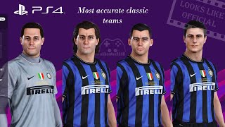 classic inter pes 2020 [PS4] (updated) pes 20 Internazionale Milano classiche