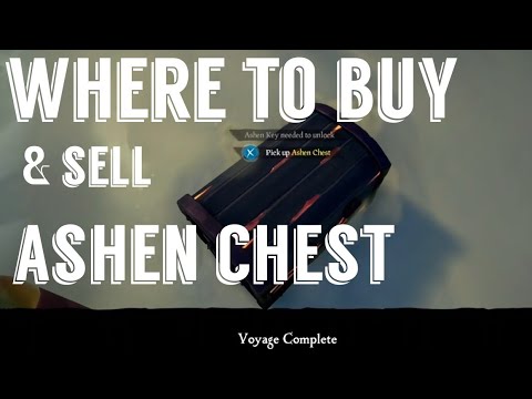 Ashen Chest Location/Price Sea of Thieves