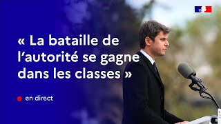 Droits et devoirs : discours de Gabriel Attal