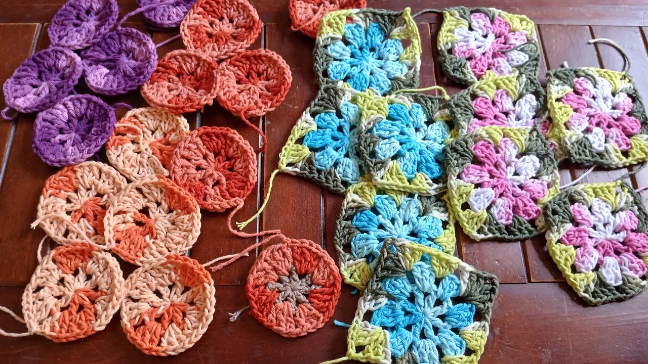 Diario de uma crocheteira!! Produção  flores rasteiras 🌺🌸  tel vendas : 14991912722 