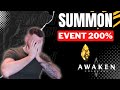 Summon session event 200 sur awaken chaos era