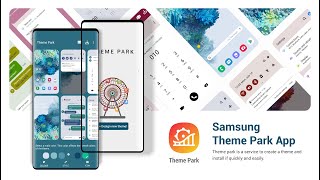 Samsung New Theme Park App : Create Your Own Theme screenshot 1