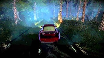 Unity 3d - Level design scary forest