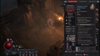 Diablo 4 - Season 1 Barbarian No Shout Rend/Rupture Level 65 vs 80 Enemies