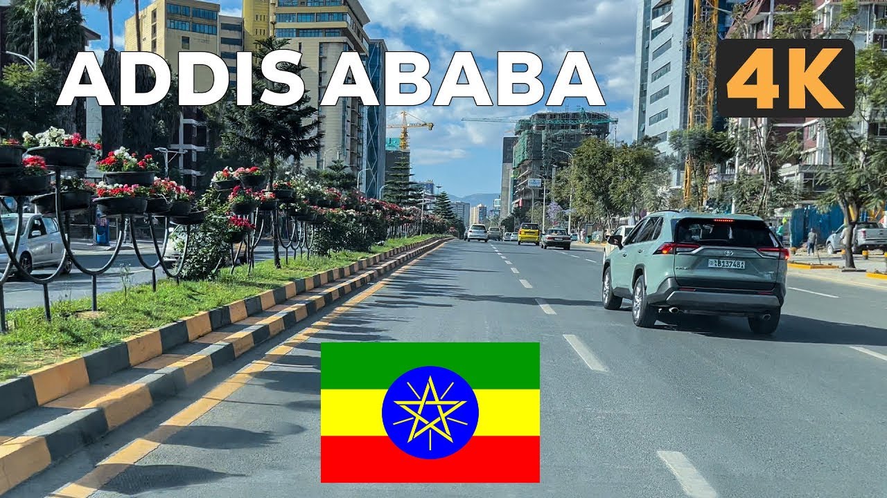 አዲስ አበባ ለናፈቃችሁ ሙሉ ቪድዮ Addis Ababa Driving Downtown 2022 - YouTube