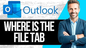 Where Is File Tab In Outlook | How to Find FIle Tab in Outlook