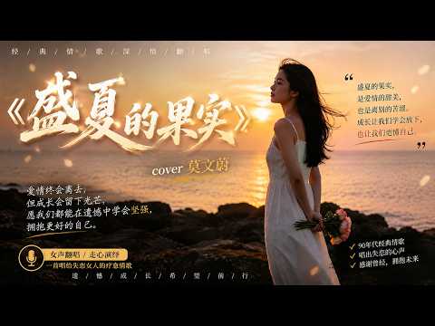 听到眼眶湿了！《盛夏的果实》Cover 莫文蔚｜有些人只能陪你走一段路，这首歌唱尽爱情里的遗憾与成长！