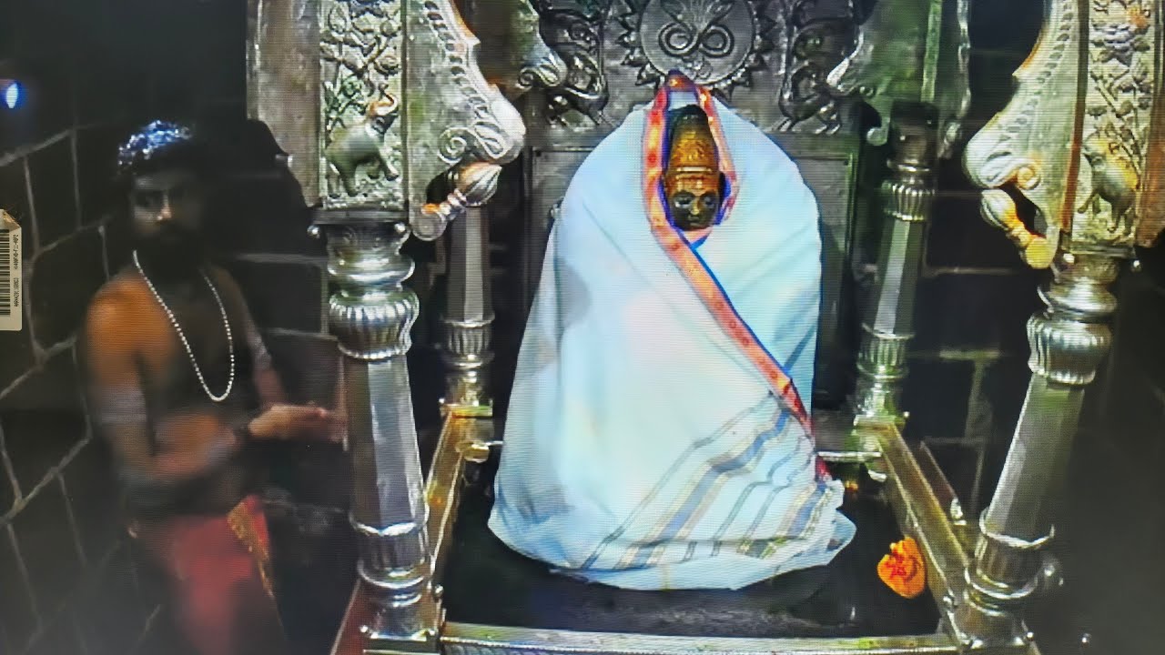tulja bhavani live darshan चंद्रग्रहण today #tuljapur #mahalaxmi 
