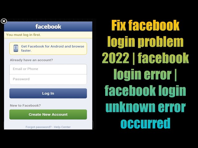 [Resolvido]Adeus problemas com login do Facebook - Login