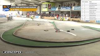 EFRA 1 10 2WD OFFROAD Euros 2018 A FINAL Leg 1 HD