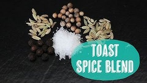 How to Toast Whole Spices
