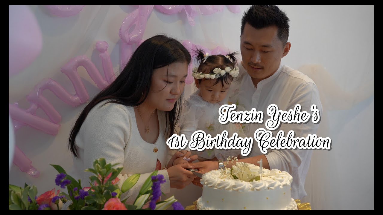 Tenzin Yeshe's 1st birthday celebration at Le Petit Tibet in Paris. #tibetan #celebration
