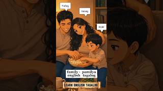 Learn English Tagalog - Family Members#LearnEnglish #LearnTagalog #Taglish #EnglishTagalog #anime