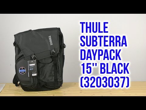 Распаковка Thule Subterra Daypack для MacBook Pro 15'' Black 3203037