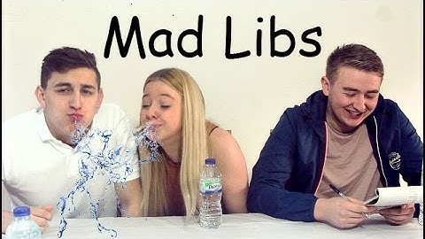 ELIAM - Mad Libs Challenge -