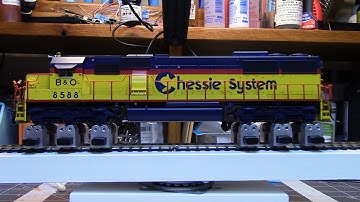 Proto 2000 SD50 and  Scale Sound Systems speakers