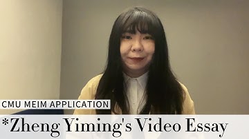 CMU MEIM｜Video Essay by Zheng Yiming