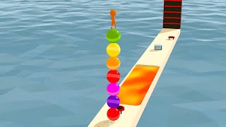 Stack Rider ☀️🔥👩‍❤️‍👨 MAX LEVELS!! All Levels Gameplay Walkthrough Android, iOS NEW UPDATE screenshot 5