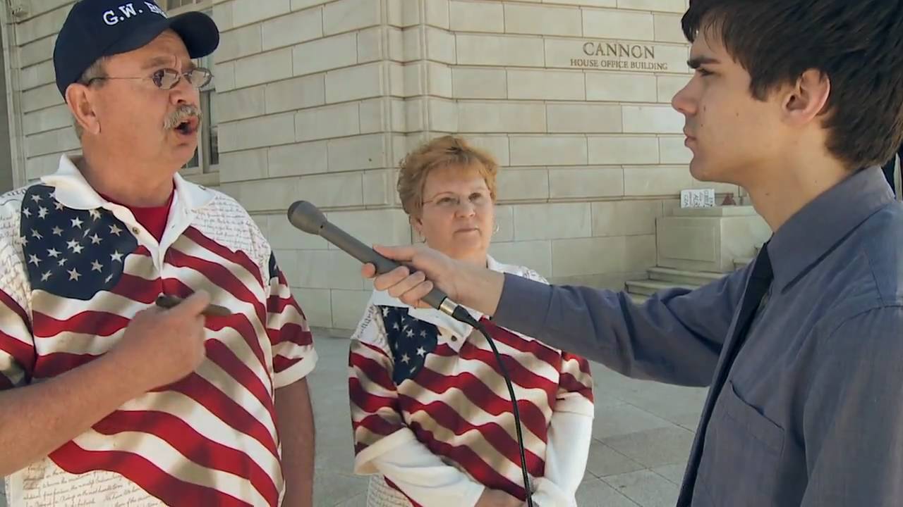 Amerikaner protesterar