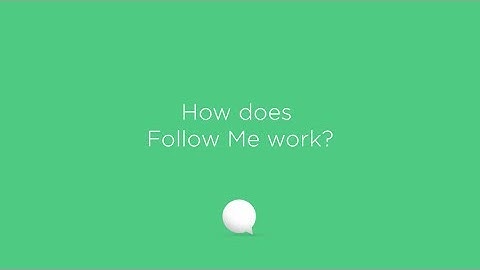 ecobee Support - How does Follow Me work?