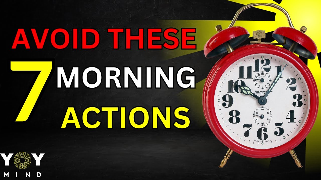 Avoid These 7 Morning Habits for a Fresh Start and Productive Day ...