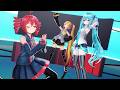【MMD】驫麤～とりぷるばか～ / Triple Baka【Tda式改変亞北ネル/重音テト/げのげ式初音ミク】