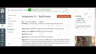 Assignment 3.1 Instructional Video - TedEd Notes