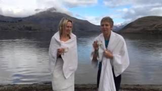 After our ice challenge with Amanda Mortimer and Vicki Onio Content